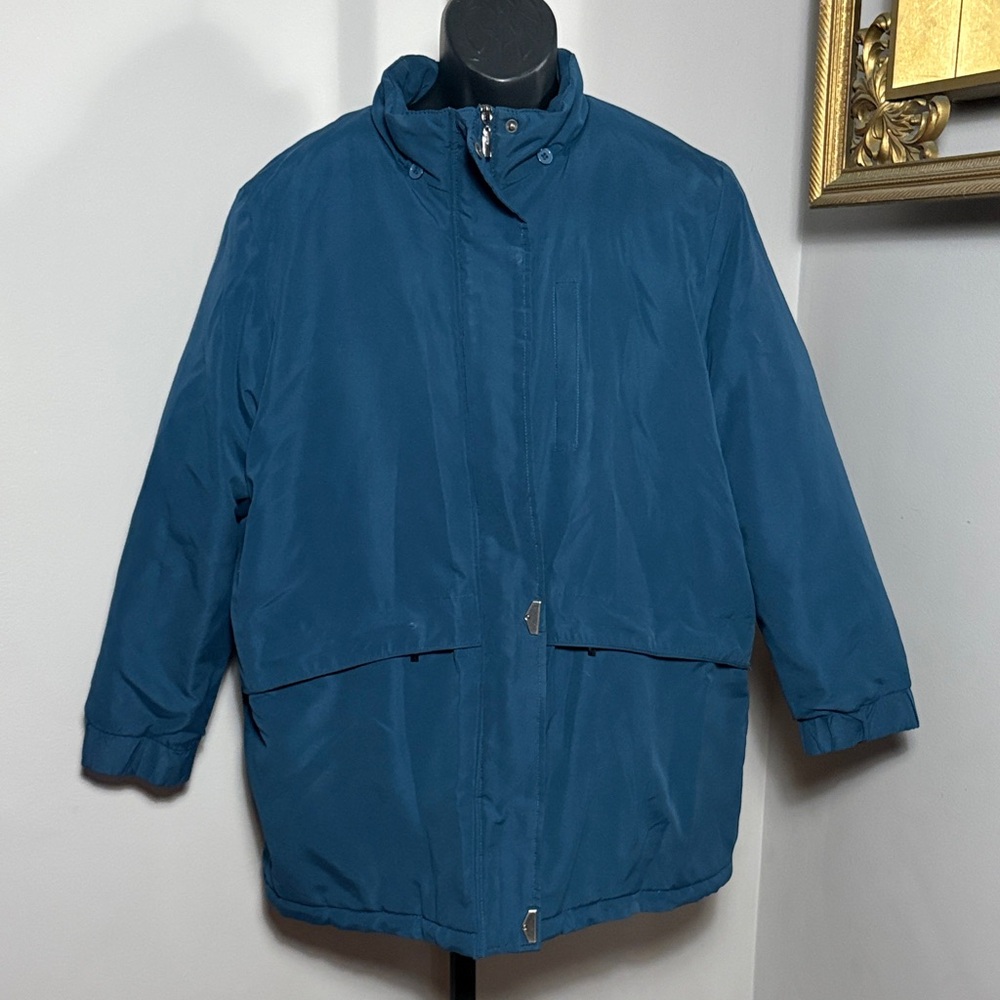 Tudor Court VINTAGE Blue Winter Coat Jacket